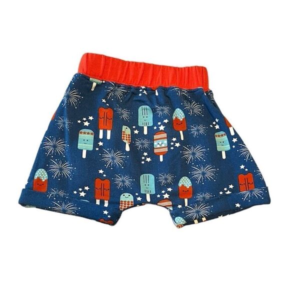 Emerson & Friends Popsicle Shorts Red White Blue - Picture 2 of 3